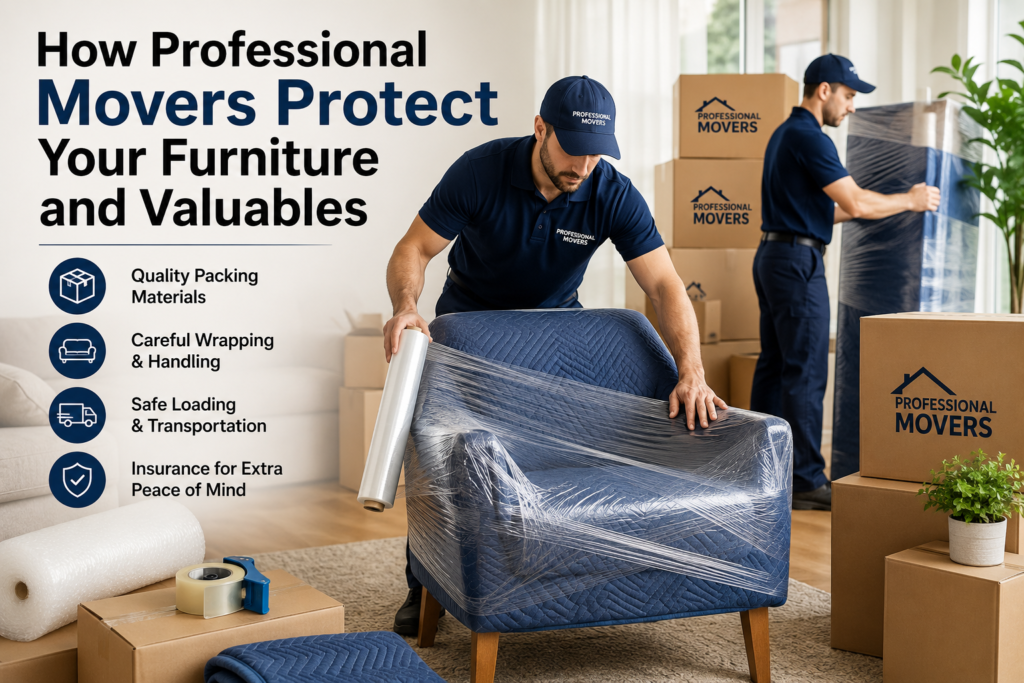 How Professional Movers Protect Your Furniture and Valuables